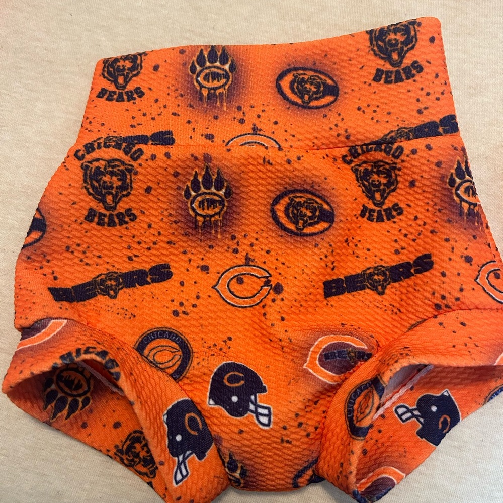 Chicago Bears Bummie w/ Bow